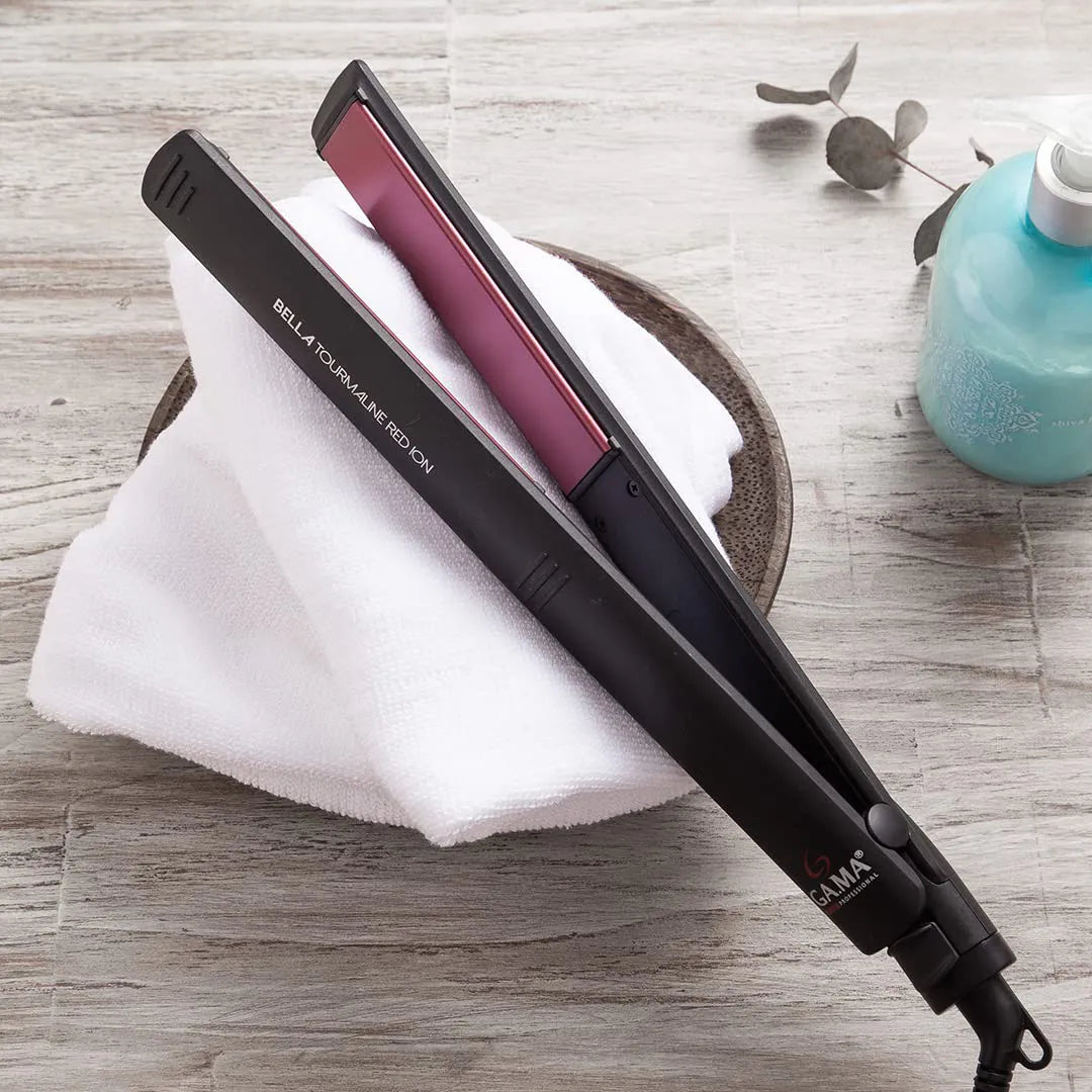 Piastra per Capelli stretta Tormalina 230 °C Cavo girevole - ELEGANCE BELLA GA.MA PROFESSIONAL