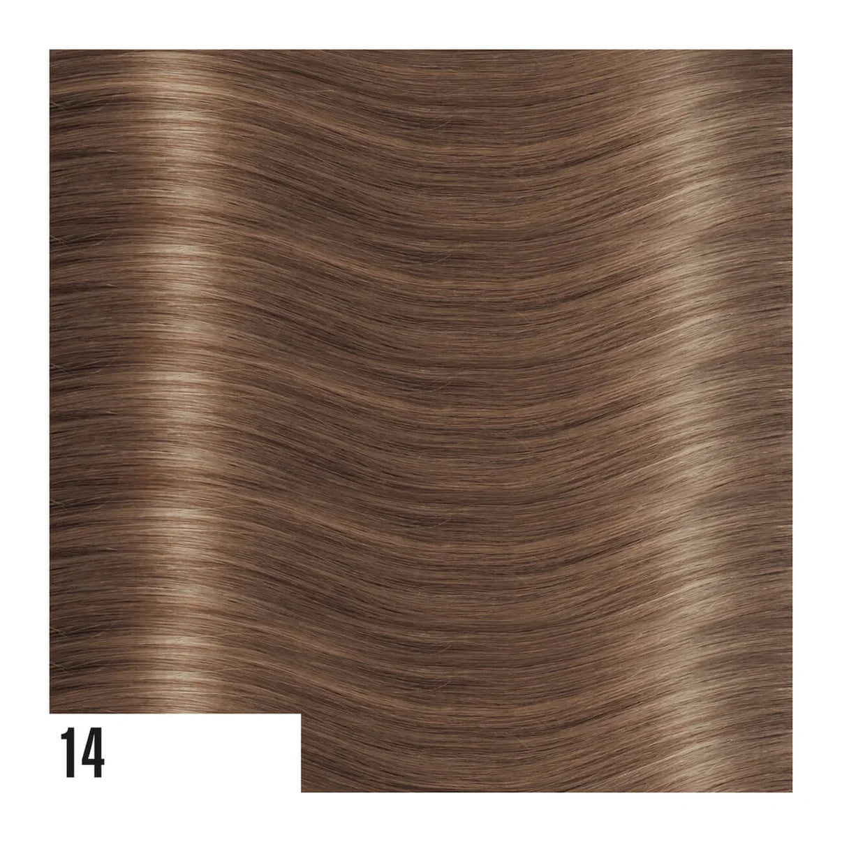 Cheratina in capelli Lisci, mis. 30/35cm , 20 Pezzi , 100% Remy Hair