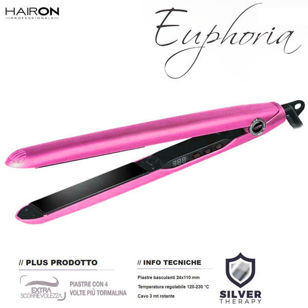 Piastra professionale EUPHORIA JEWEL HAIR ON