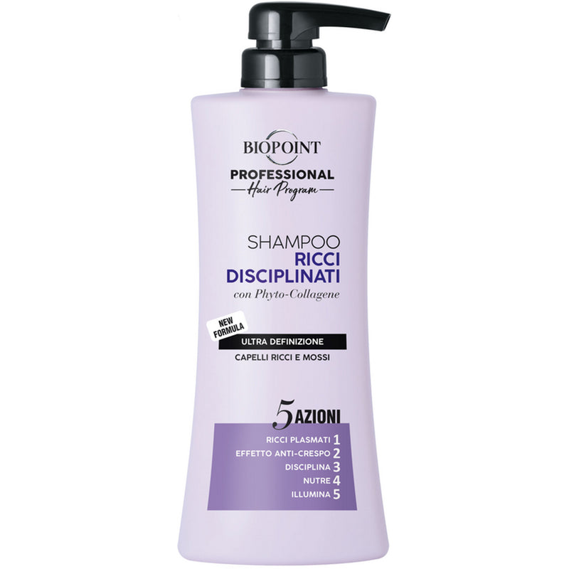 Shampoo Ricci Disciplinati 400 ml BIOPOINT PROFESSIONAL