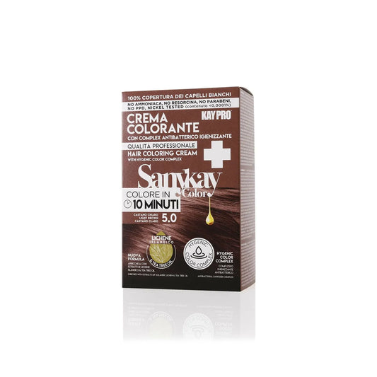 KIT COLOR CASTANO CHIARO 5.0
