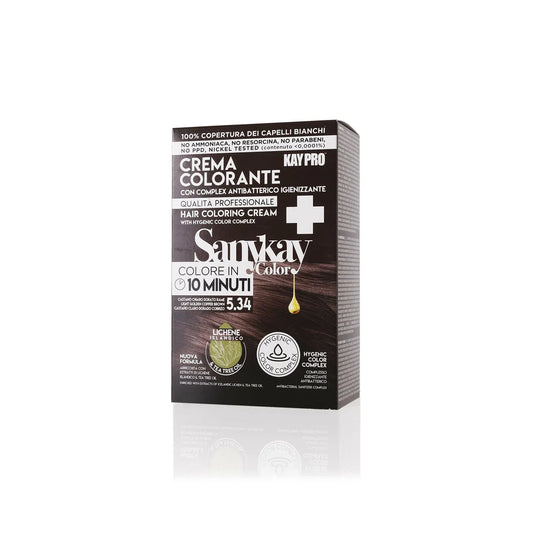 KIT COLOR CASTANO CHIARO DORATO RAME 5.34