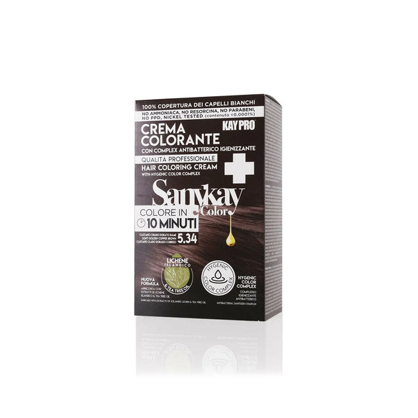 KIT COLOR CASTANO CHIARO DORATO RAME 5.34