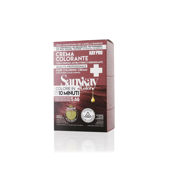 KIT COLOR CASTANO CHIARO ROSSO INTENSO 5.66