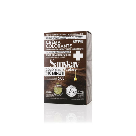 KIT COLOR BIONDO SCURO CIOCCOLATO 6.05
