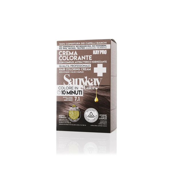 KIT COLOR BIONDO CENERE 7.1