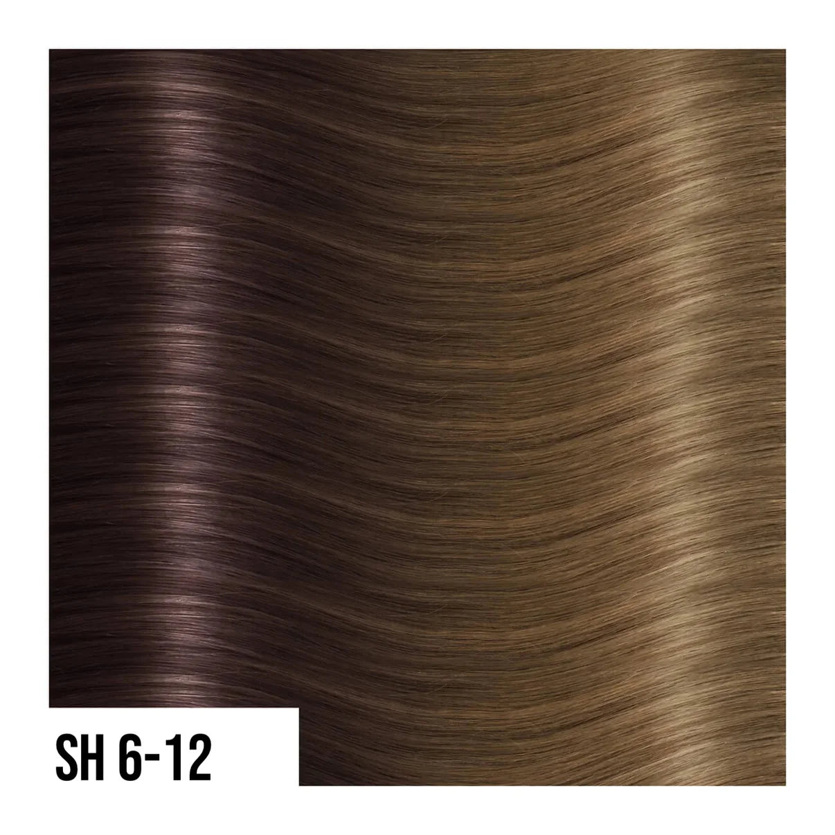 Cheratina in capelli Lisci, mis. 30/35cm , 20 Pezzi , 100% Remy Hair