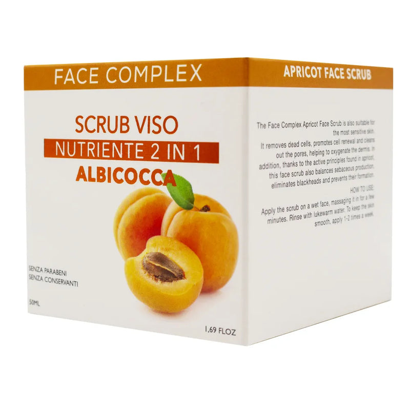 Scrub Viso Nutriente 2 In 1 Albicocca Face Complex