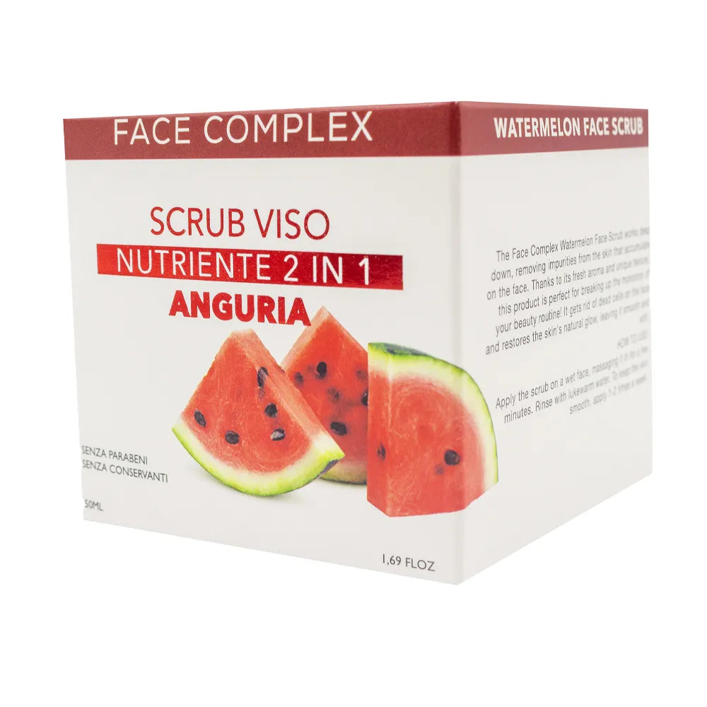 Scrub Viso 2in1 – Nutriente Anguria 50ml Face Complex