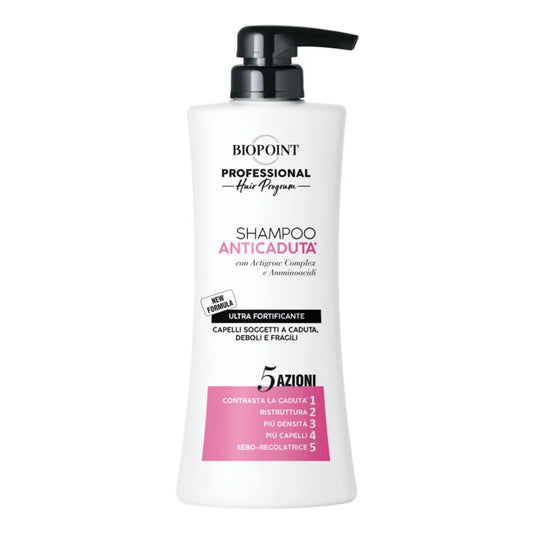 Shampoo Anticaduta per capelli deboli e fragili 400 ml BIOPOINT PROFESSIONAL