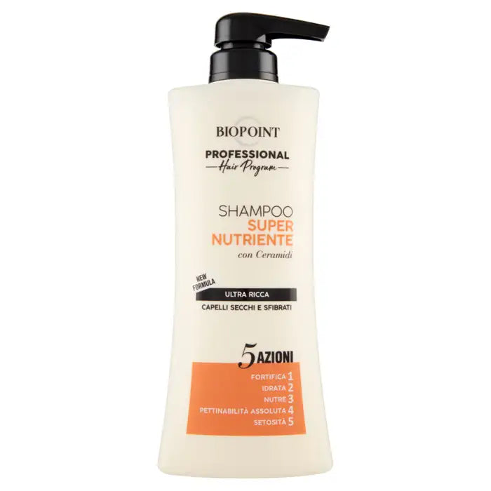 Shampoo Super Nutriente 400 ml BIOPOINT PROFESSIONAL