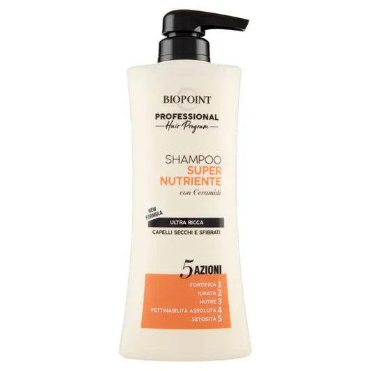 Shampoo Super Nutriente 400 ml BIOPOINT PROFESSIONAL
