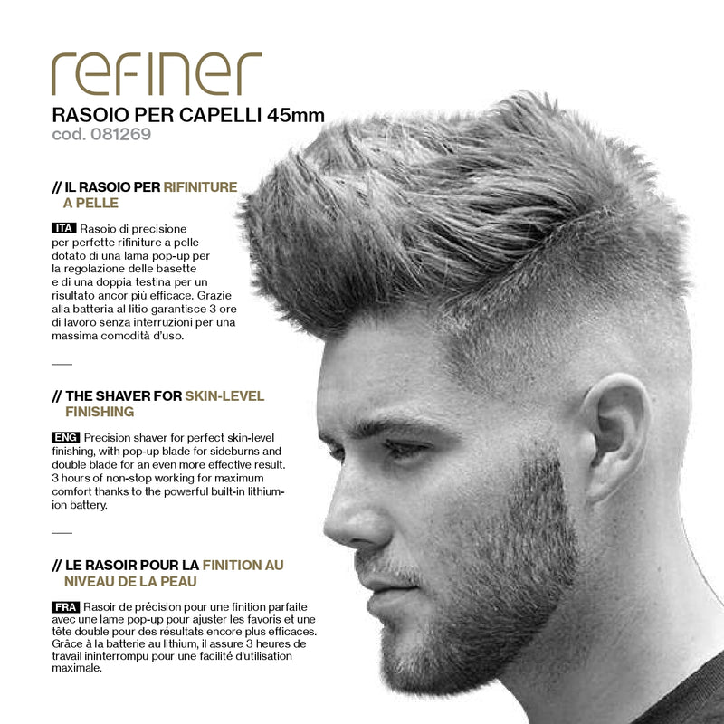 Rasoio elettrico REFINER HAIR ON