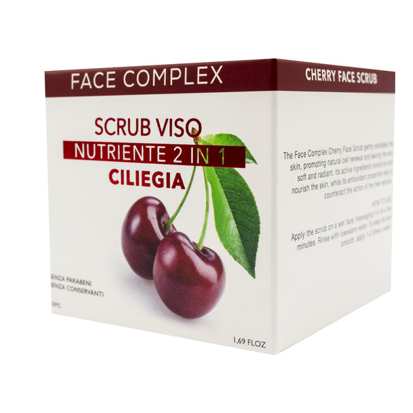 Scrub Viso Nutriente 2 In 1 Ciliegia Face Complex