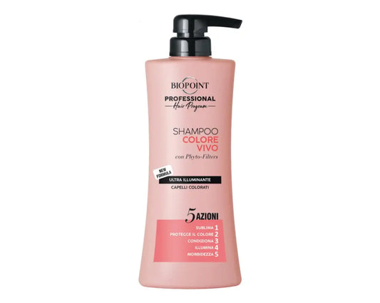 Shampoo Colore Vivo 400 ml BIOPOINT PROFESSIONAL