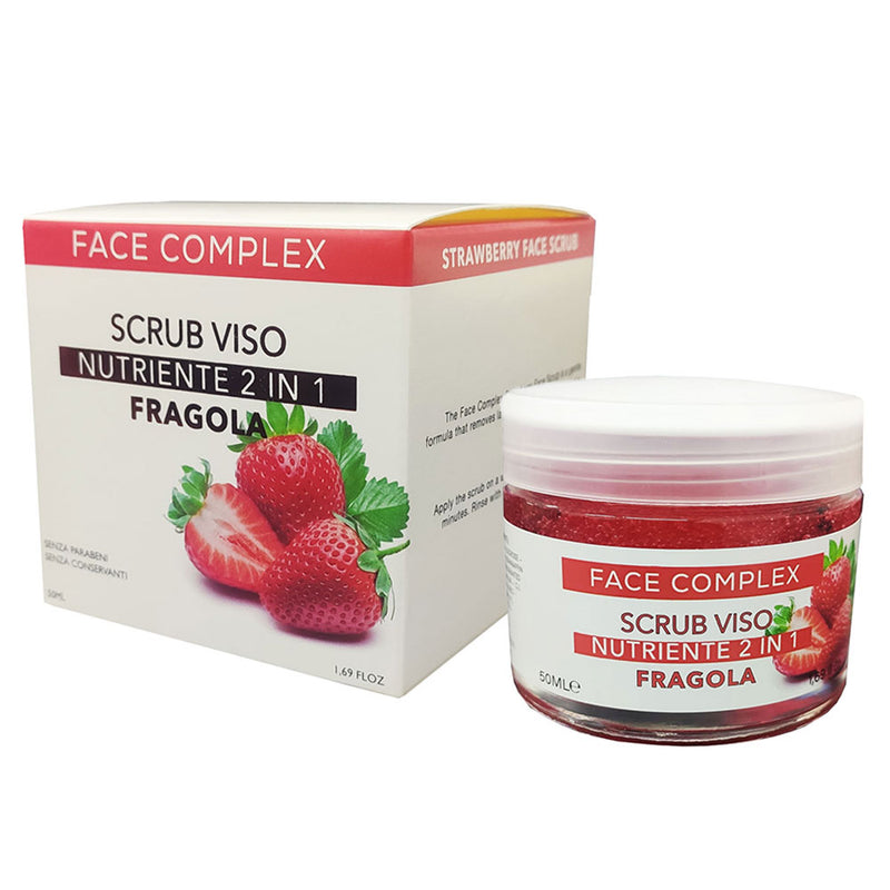 Scrub Viso Nutriente 2 In 1 Fragola Face Complex