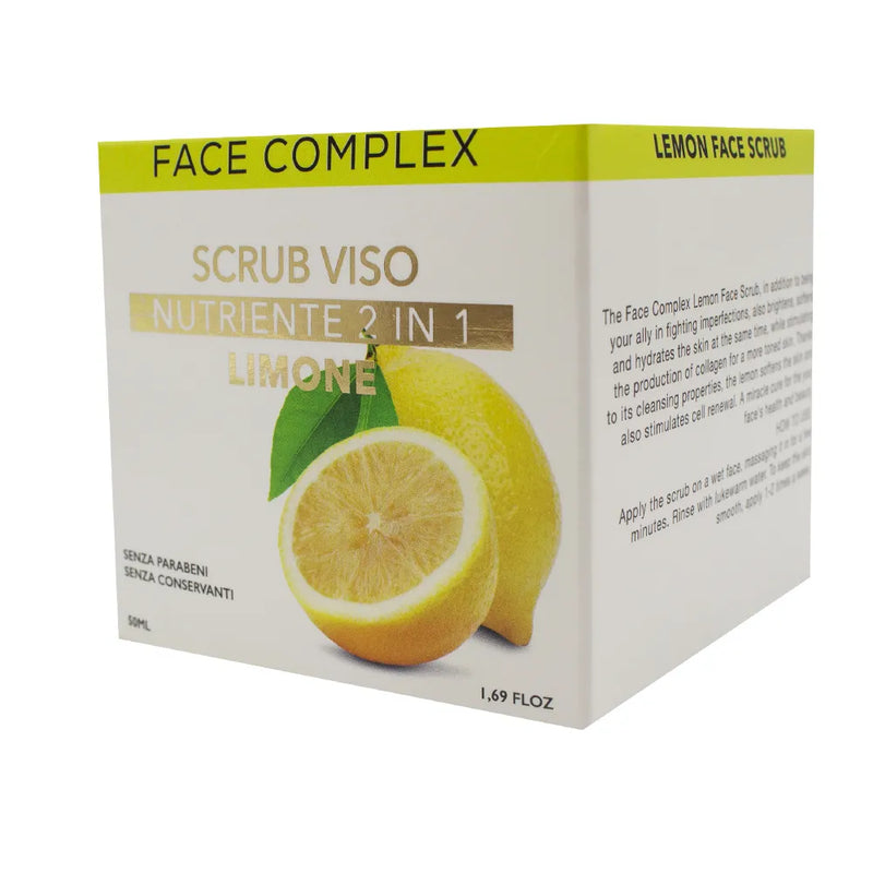 Scrub Viso Nutriente 2 In 1 Limone Face Complex