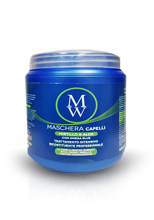 Maschera Ristrutturante Mirtillo e Aloe MW 1000 ML