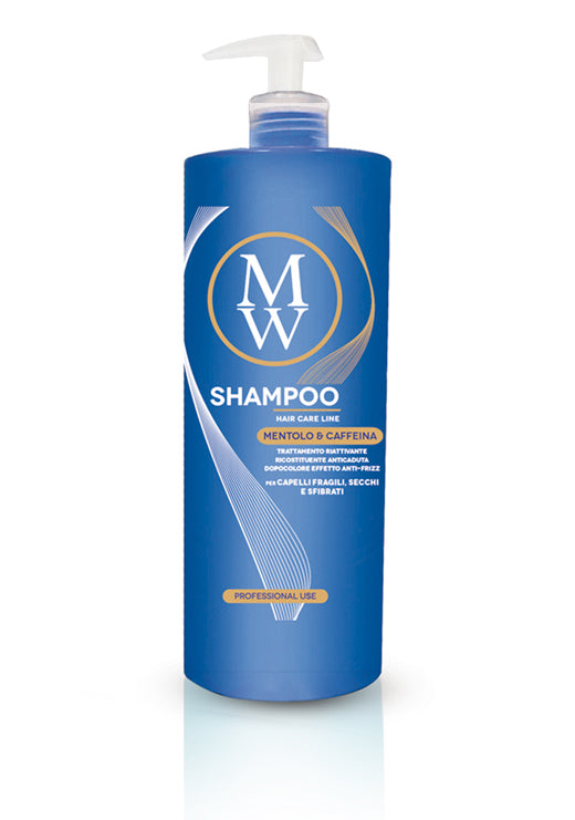 MYWAY Shampoo MENTOLO e CAFFEINA MW 1000 ml