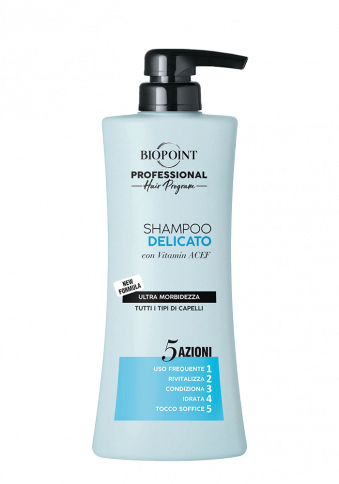 Shampoo Delicato 400 ml  BIOPOINT PROFESSIONAL
